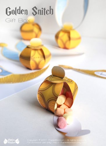 Golden Snitch Gift Box - Boîte Cadeau Vif Or Harry Potter