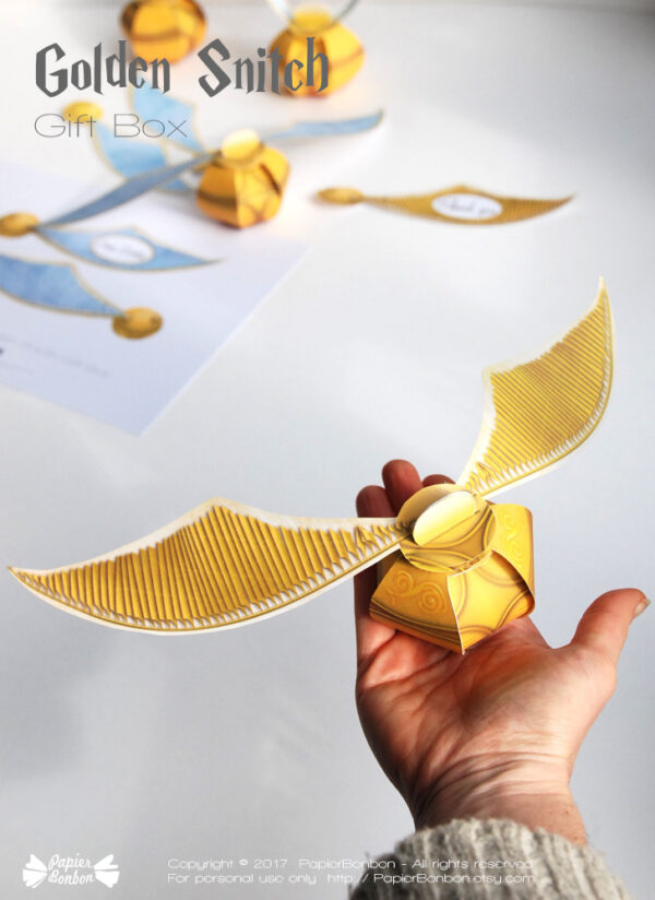 Golden Snitch Gift Box - Boîte Cadeau Vif Or Harry Potter