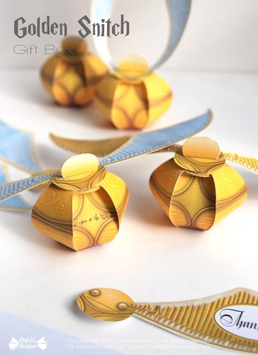 Golden Snitch Gift Box - Boîte Cadeau Vif Or Harry Potter