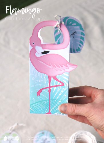 Boîte flamand Rose / Flamingo gift-box