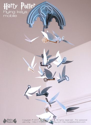 Mobile clés volantes Harry Potter Flying keys mobile