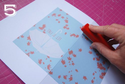 Instructions montage DIY Carnet d'automne pdf gratuit à imprimer