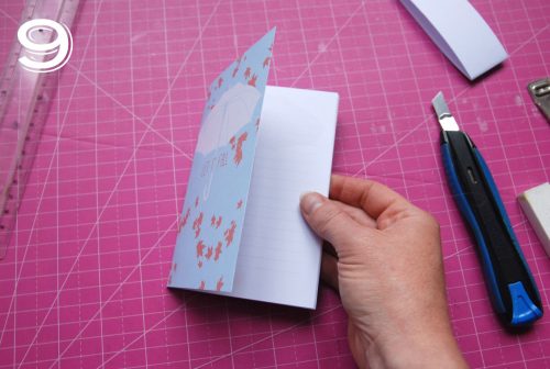 Instructions montage DIY Carnet d'automne pdf gratuit à imprimer