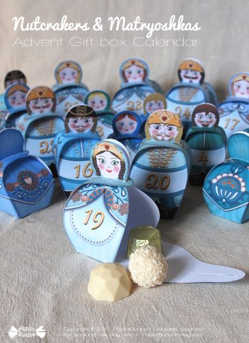 Matryoshka Advent Calendar - Calendrier Poupées russes