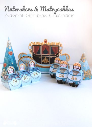 Matryoshka Advent Calendar - Calendrier Poupées russes