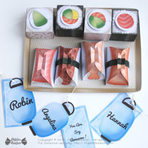 Boîte cadeau sushi / sushi gift box