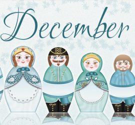 December Calendar inspired from the Matryoshka Advent Calendar