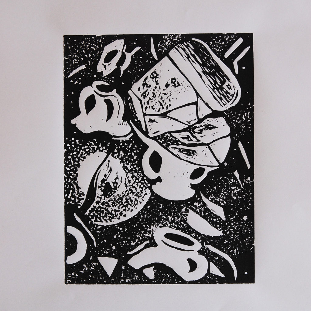 Linogravure - explorations - URDLA/MJC