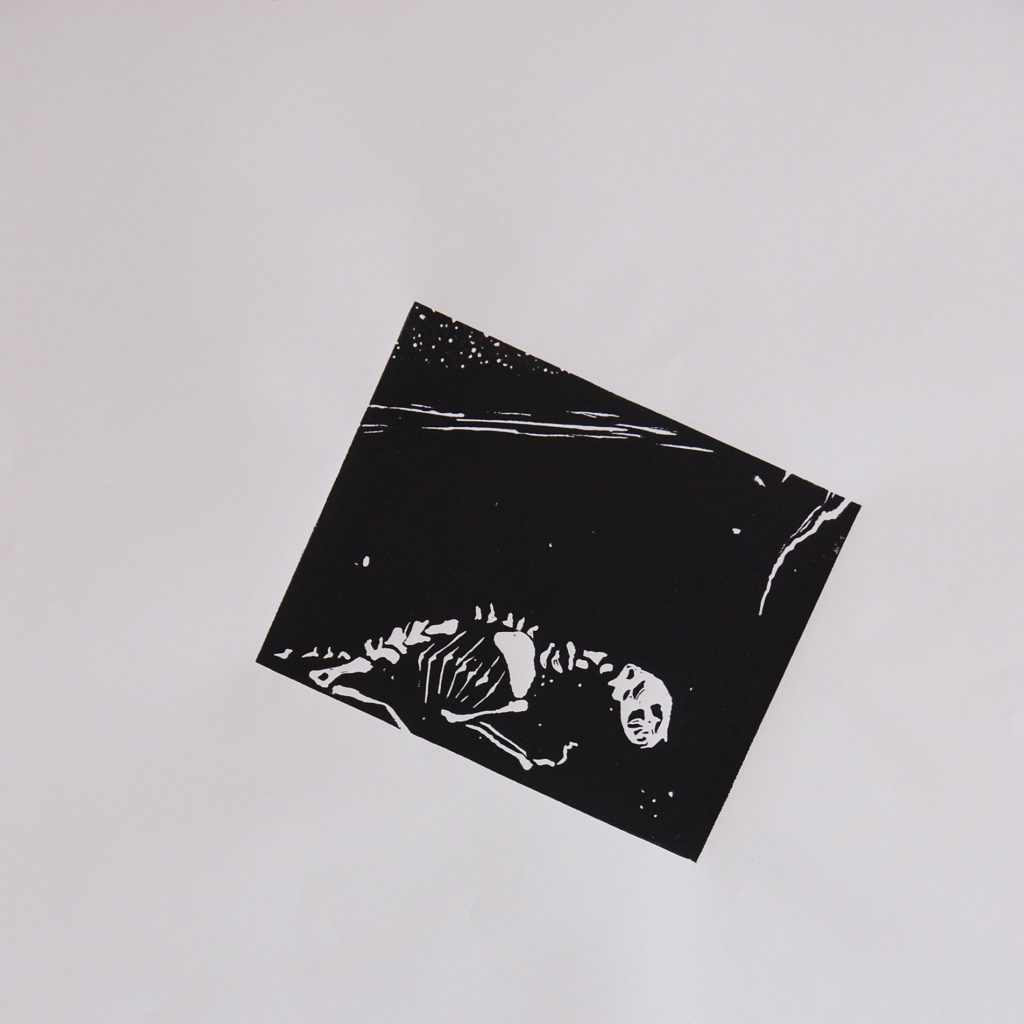Linogravure - explorations - URDLA/MJC