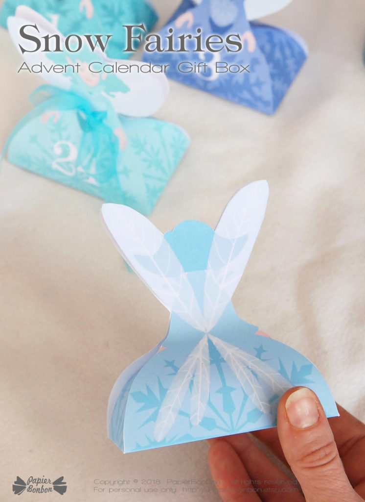 Calendrier de l'Avent fées des neiges | Advent Calendar Snow Fairies