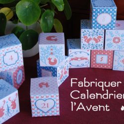 Fabriquer son calendrier de l'Avent
