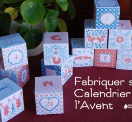 Fabriquer son calendrier de l'Avent