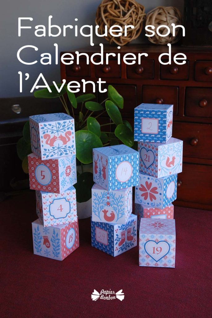 Fabriquer son calendrier de l'Avent