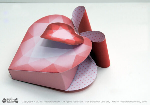 Boîte cœur Saint Valentin | Heart Gift Box