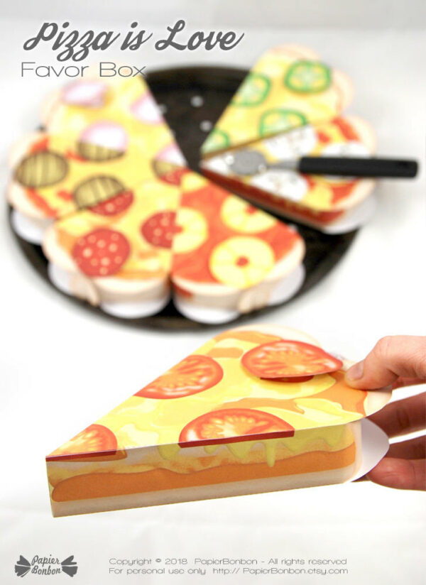 Boîte cadeau Pizza | Pizza Gift Box