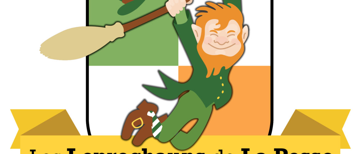 Coloriage Blason Leprechaun pour la Saint Patrick