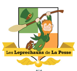 Coloriage Blason Leprechaun pour la Saint Patrick