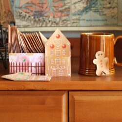 Teabag envelopes Advent Calendar Calendrier de l'Avent sachets de thé - maison pain d'épices