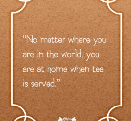Tea quotes for Advent calendar for tea lovers
