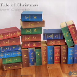 Christmas books Advent calendar | Calendrier de l'Avent Livres de Noël