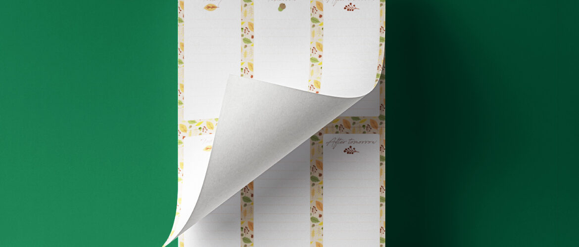 Autumn to do list free Printable