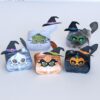 Boite cadeau chat d'Halloween - cute Halloween cat gift box