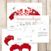 red rocket gift box l Boîte cadeau fusee rouge